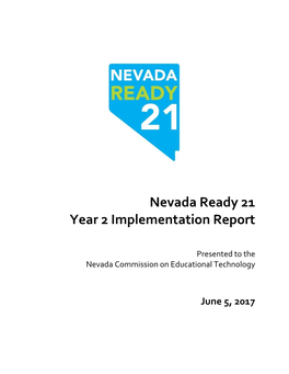 Nevada Ready 21 Year 2 Implementation Report