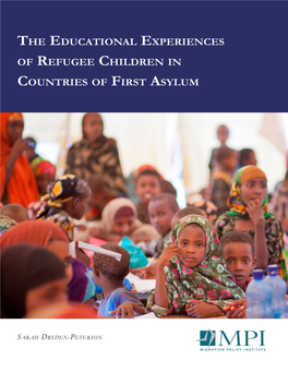 The Educational Experiences of Refugee Children in Countries of First Asylum