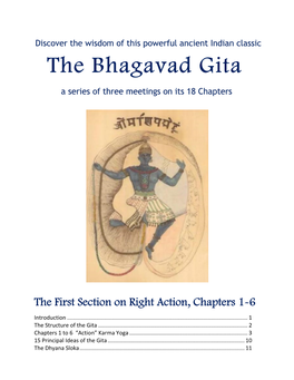 The Bhagavad Gita “The Song of the Lord” 1