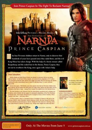 Join Prince Caspian in the Fight to Reclaim Narnia!