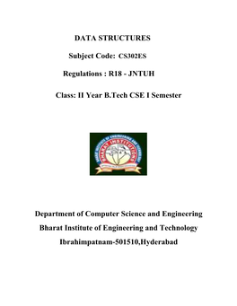 CS302ES Regulations