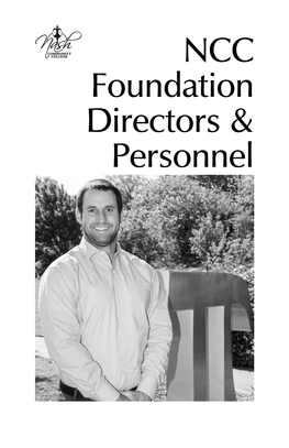 NCC Foundation Directors & Personnel