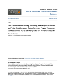 Next Generation Sequencing, Assembly, and Analysis of Bovine