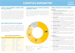 Logistics Barometer