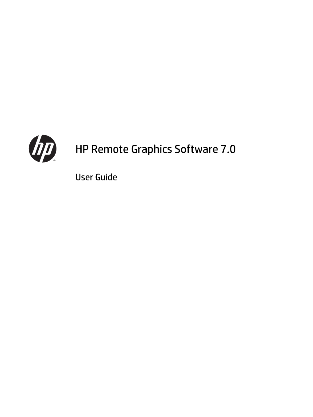 HP Remote Graphics Software 7.0