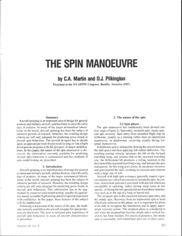 The Spin Manoeuvre