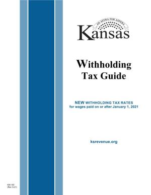 Guide to Kansas Withholding Tax (KW-100)