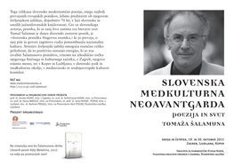 Slovenska Medkulturna Neoavantgarda