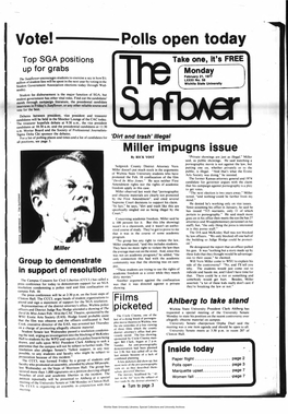 Sunflower February 21, 1977