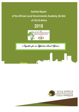 Of UCLG-Africa 2018