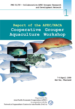 Cooperative Grouper Aquaculture Workshop