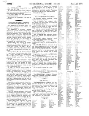 Congressional Record—House H1772