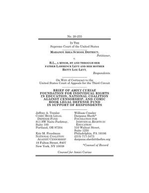 No. 20-255 Supreme Court of the United States Petitioner