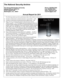 2011 Annual Report