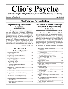 Clios Psyche 6-4 Mar 2000
