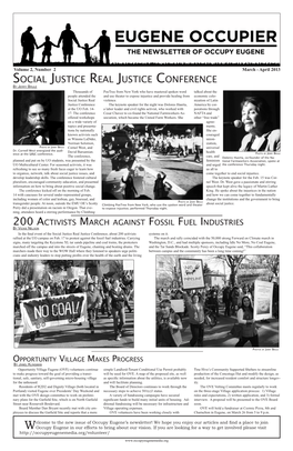Social Justice Real Justice Conference