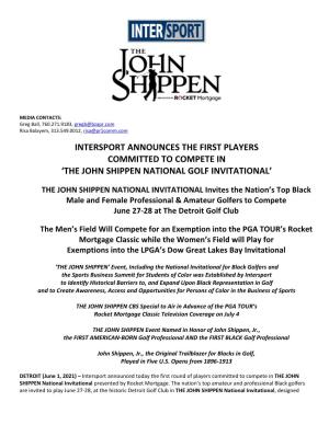 The John Shippen National Golf Invitational’