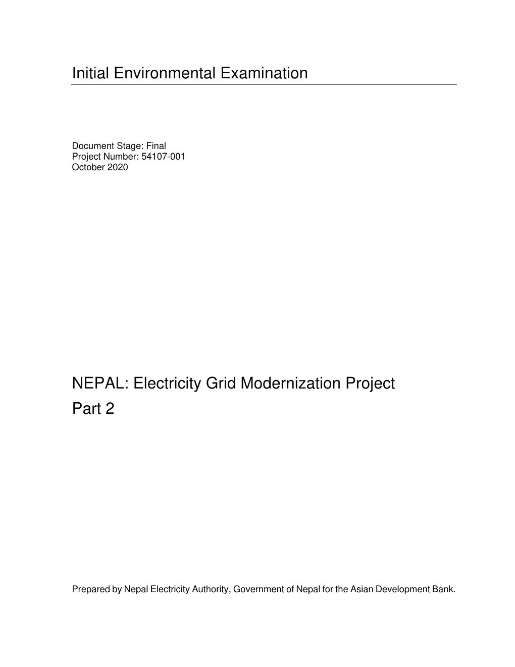 Electricity Grid Modernization Project Part 2