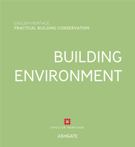 Practical Building Conservation