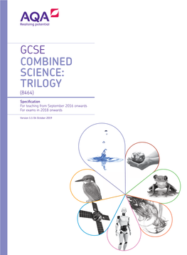 GCSE Combined Science: Trilogy Specifications and All Exam Boards