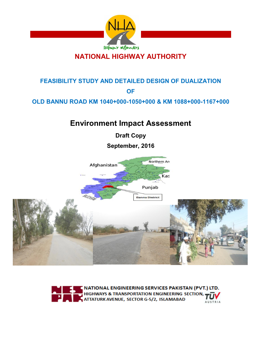 Environment Impact Assessment Draft Copy September, 2016