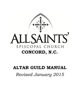 To Access the Altar Guild Manual