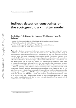 Indirect Detection Constraints on the Scotogenic Dark Matter Model