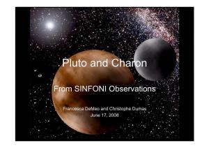 Resolved Spectroscopy of Pluto and Charon