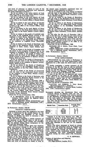 6380 the London Gazette, 7 December, 1948
