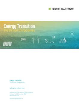 Energy Transition the German Energiewende