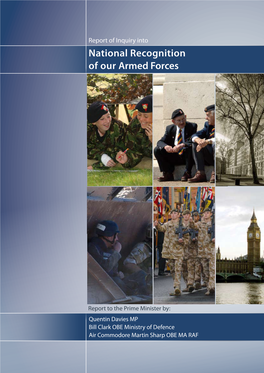 National Recognition of Our Armed Forces