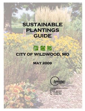 Sustainable Plantings Guide