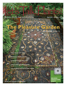 The Pleasure Garden See Pages 1, 3 & 11