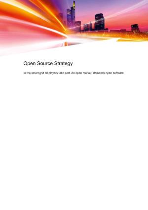 Tennet Open Source Strategy 10