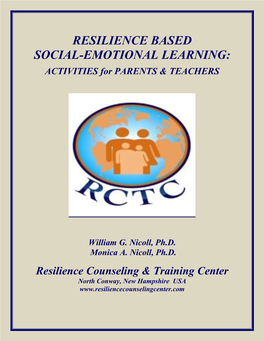Resilience Based Social-Emotional Learning