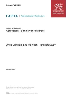 A483 Llandeilo and Ffairfach Transport Study