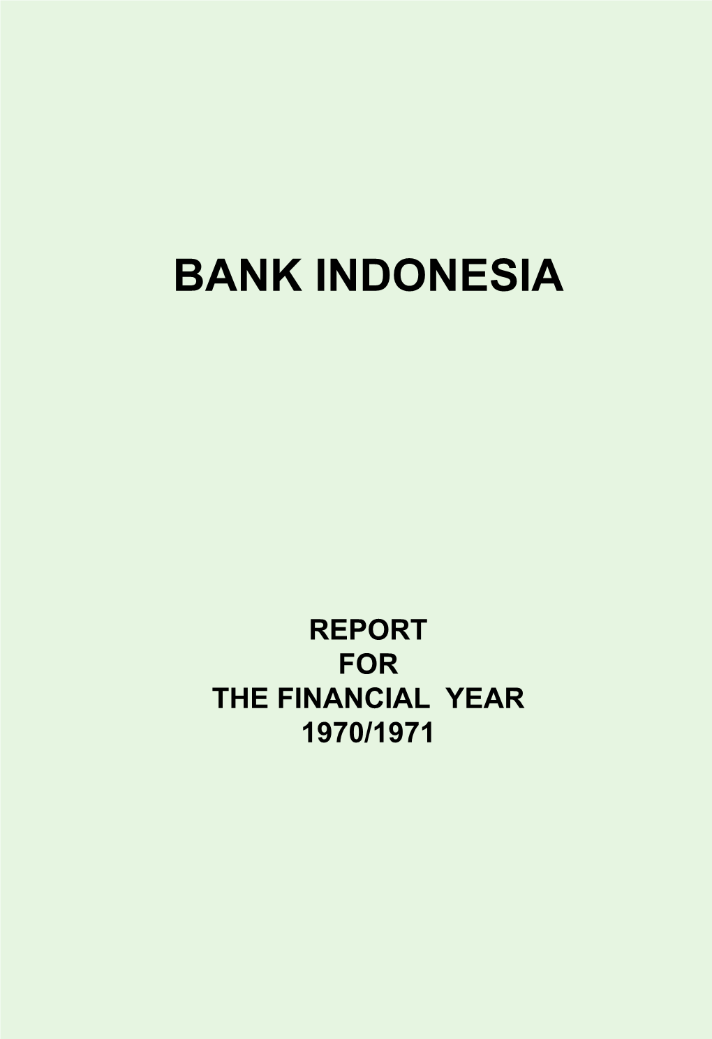 Bank Indonesia