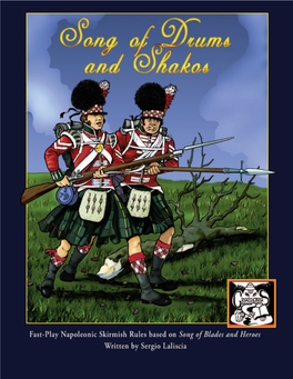 Song of Drums and Shakos Fast Play Napoleonic Skirmish Rules