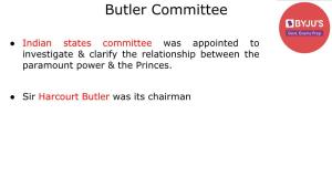 Butler Committee