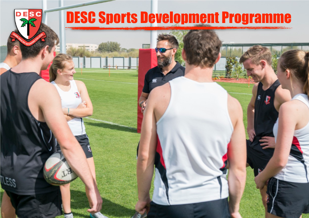 DESC Sports Development Programme