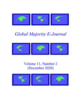 Global Majority E-Journal, Volume 11, Number 2 (December 2020)