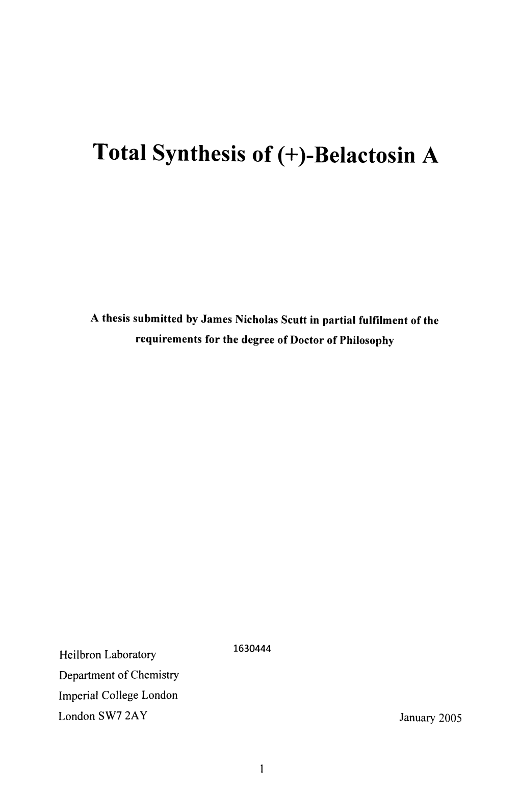 (+)-Belactosin A