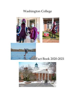 Washington College Fact Book 2020-2021