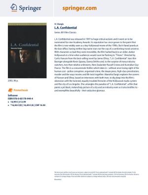 L.A. Confidential Series: BFI Film Classics
