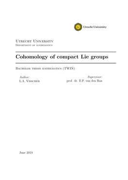 Cohomology of Compact Lie Groups