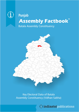 Key Electoral Data of Batala Assembly Constituency | Sample Book