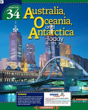 Chapter 34: Australia, Oceania, and Antarctica Today