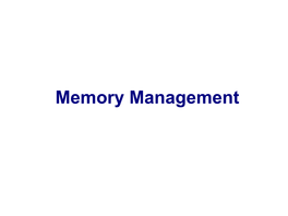 Memory Management