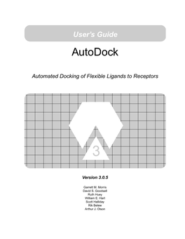 Autodock 3 User's Guide