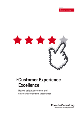 Customer Experience Excellence